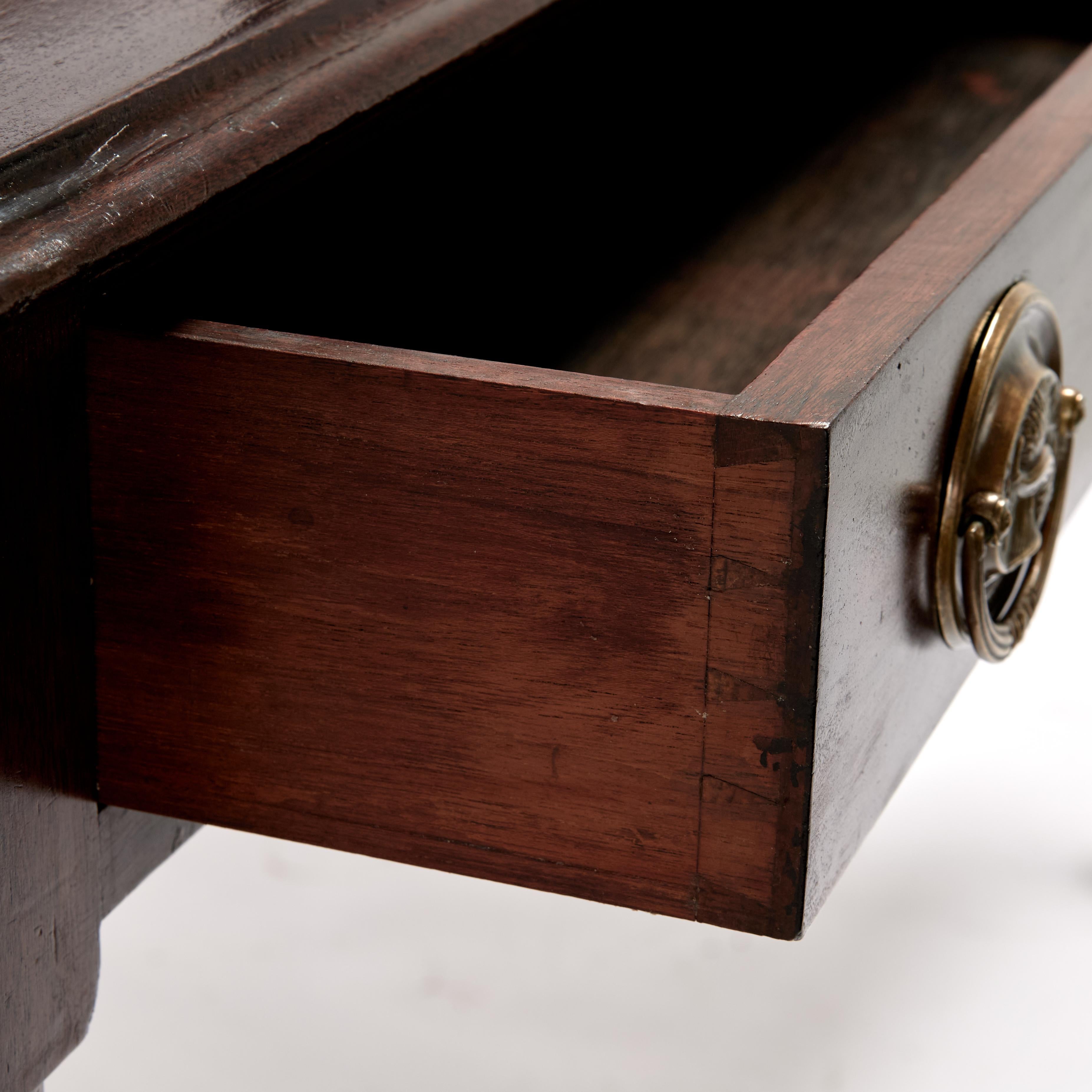19th Century Antique British Colonial Mahogany Server For Sale
