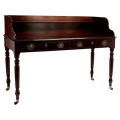Antique British Colonial Mahogany Server