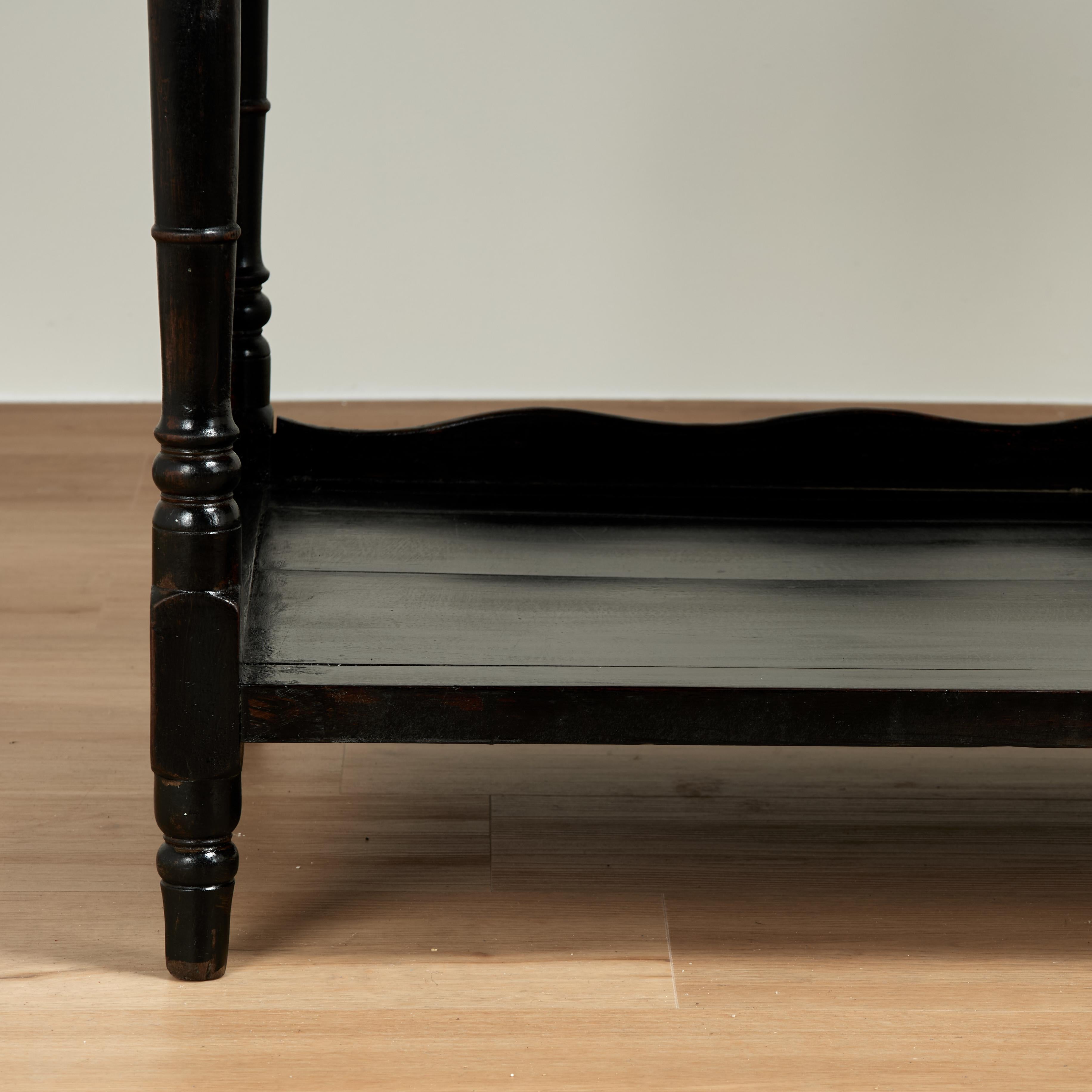 Antique British Colonial Server or Etagere For Sale 2