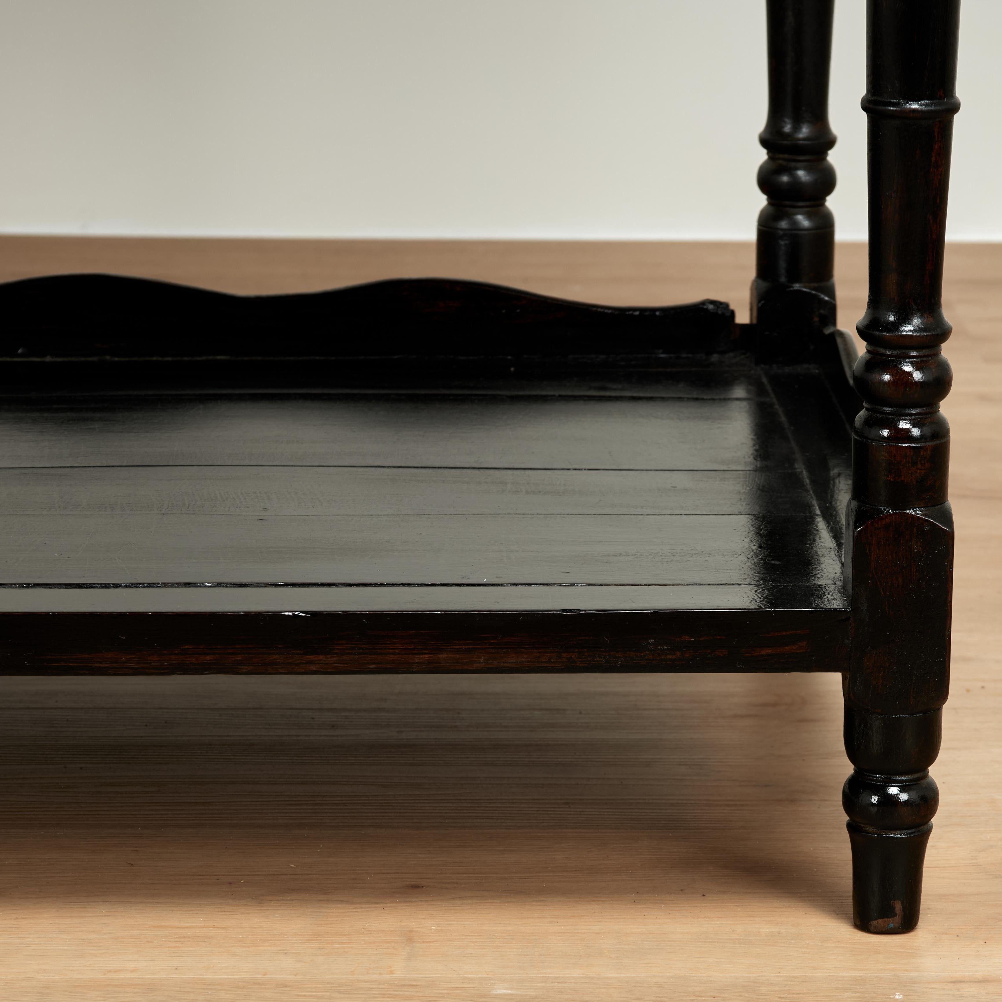 Antique British Colonial Server or Etagere For Sale 3