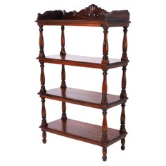 Antike Etagere im British Colonial Stil