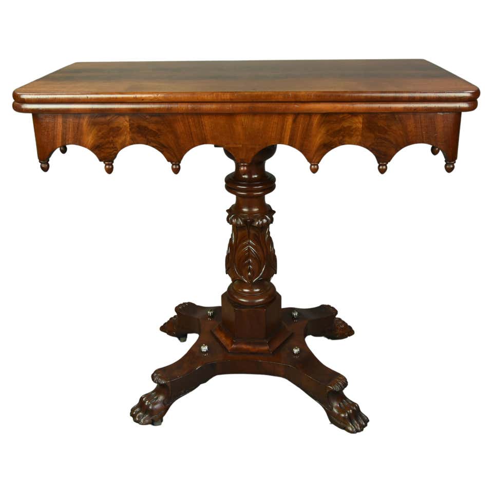 Colonial Table Antique Colonial Hardwood Table, 19th Century For Sale at 1stDibs