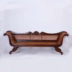 Antique British Colonial West Indies Settee