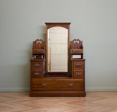 Antique British Edwardian Dressing Table, 1900s