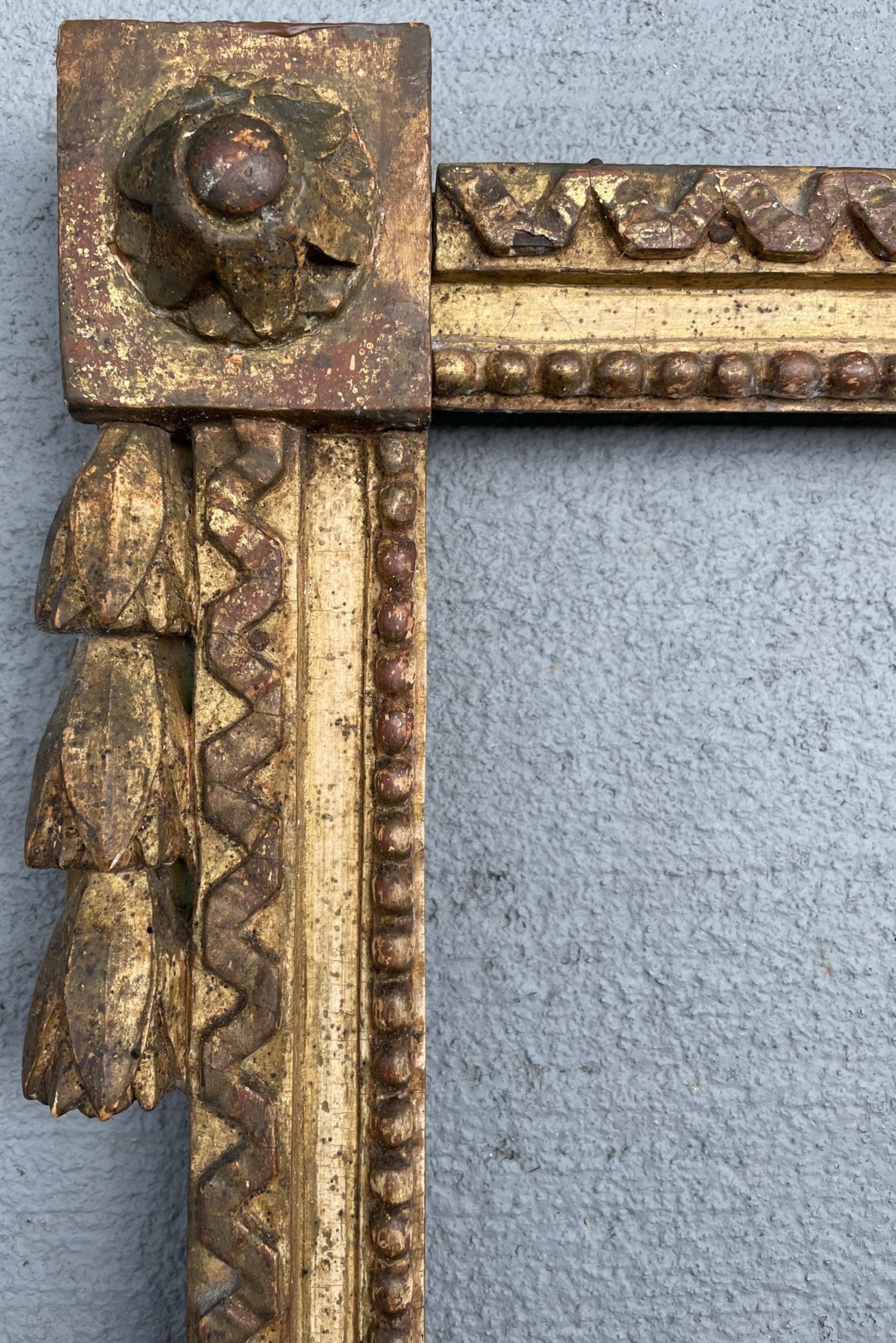Palladien Antique miroir néoclassique britannique William Kent en vente