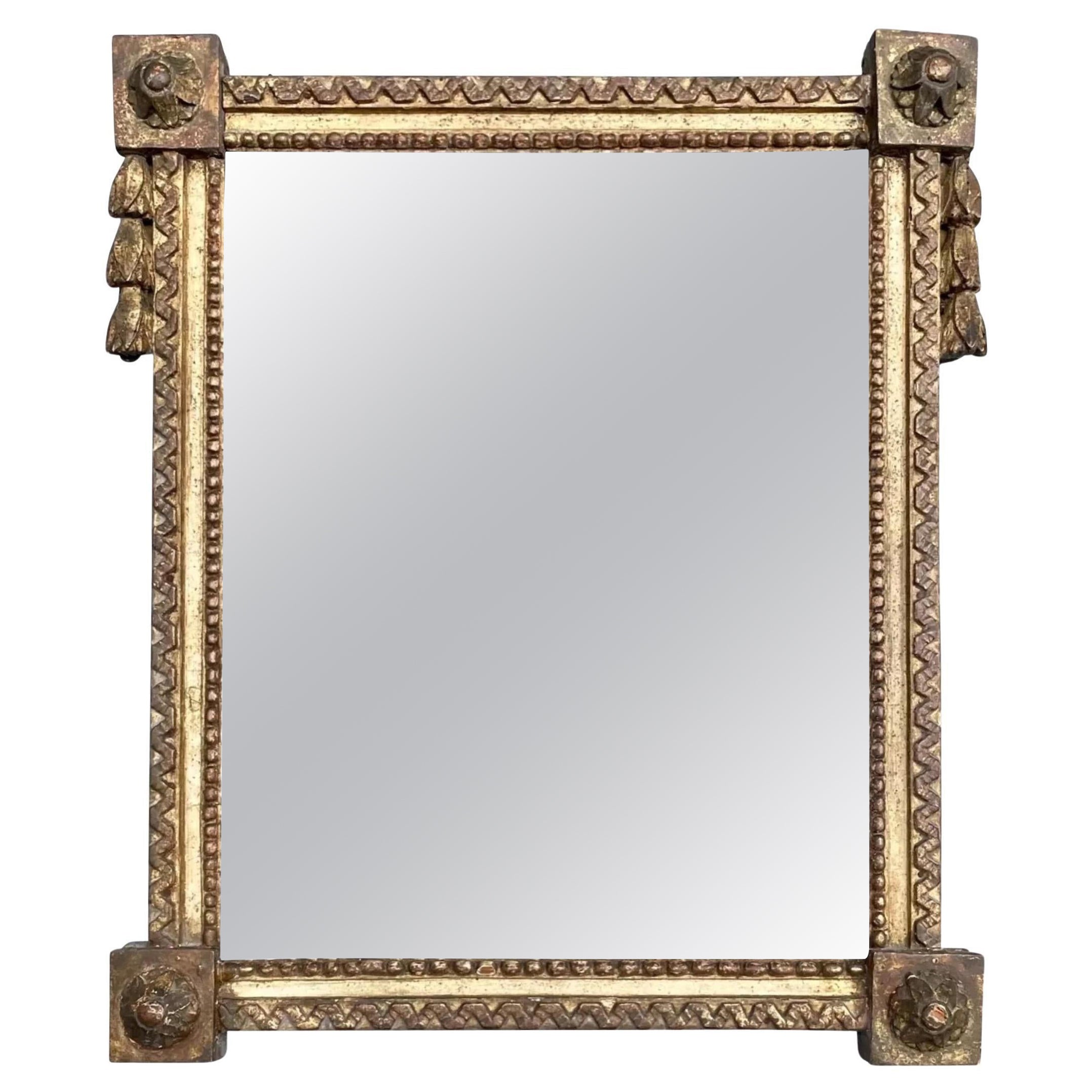 Antique British Neoclassico William Kent Mirror