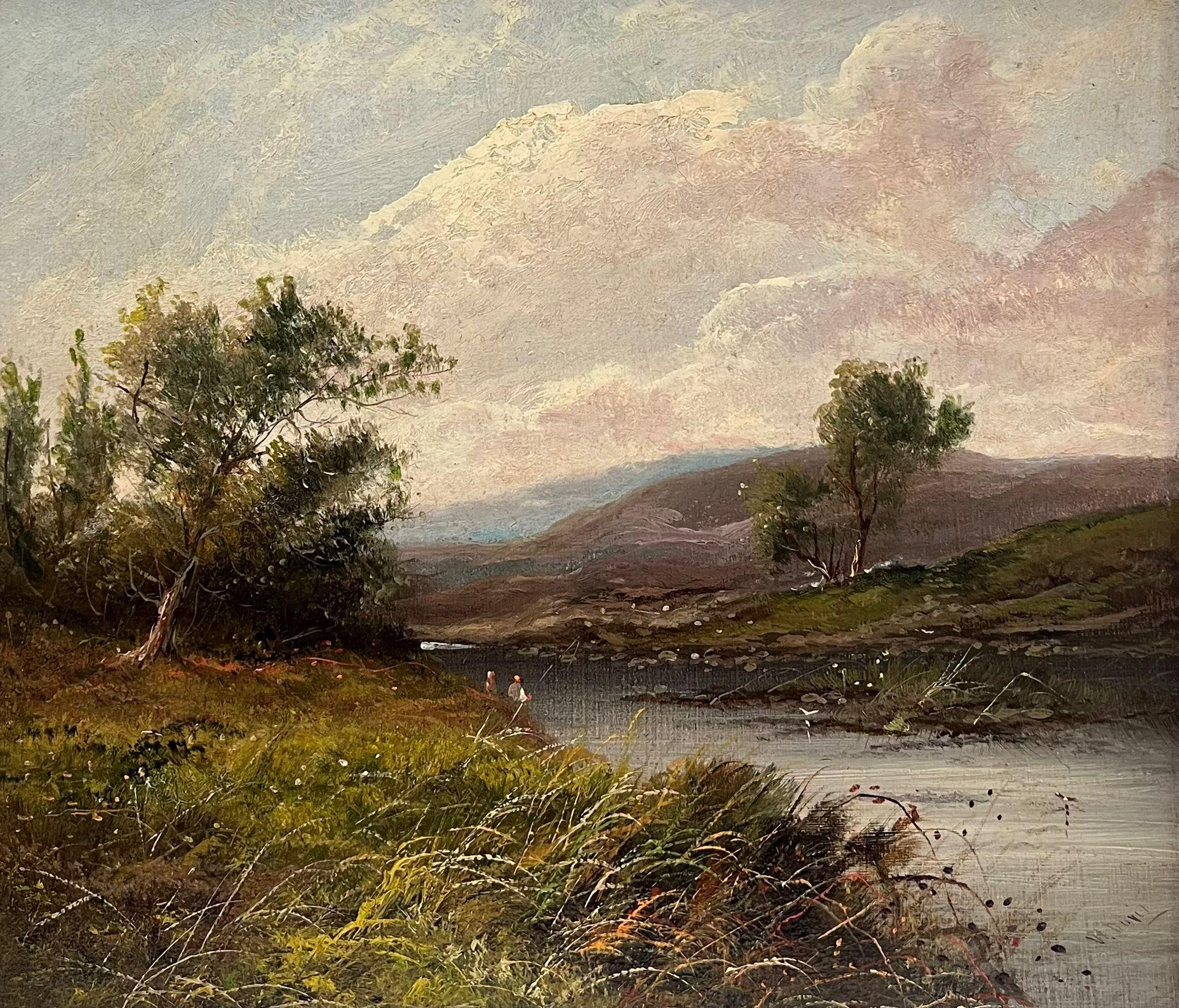 A Quiet Day on the River
British School, 19th century
oil on board, framed
framed: 15.5 x 17 inches
board: 12 x 13.5 inches
provenance: private collection, UK
condition: very good and sound condition 