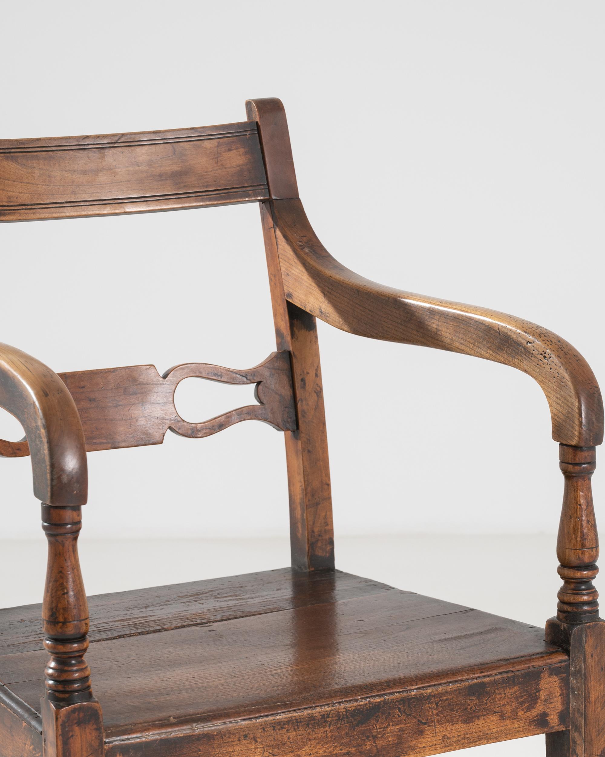 Antique British Wooden armchair 3