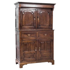 Antique British Wooden Cabinet