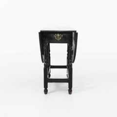 Antique British Wooden Gateleg Table