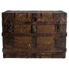 Antique British Wooden Trunk “Clayton”