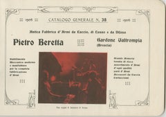Antique Brochure Weapon Catalogue for Pietro Beretta, Published in  1906