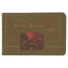 Catalogue de tissage ancien de broches pour Pietro Beretta '1906'