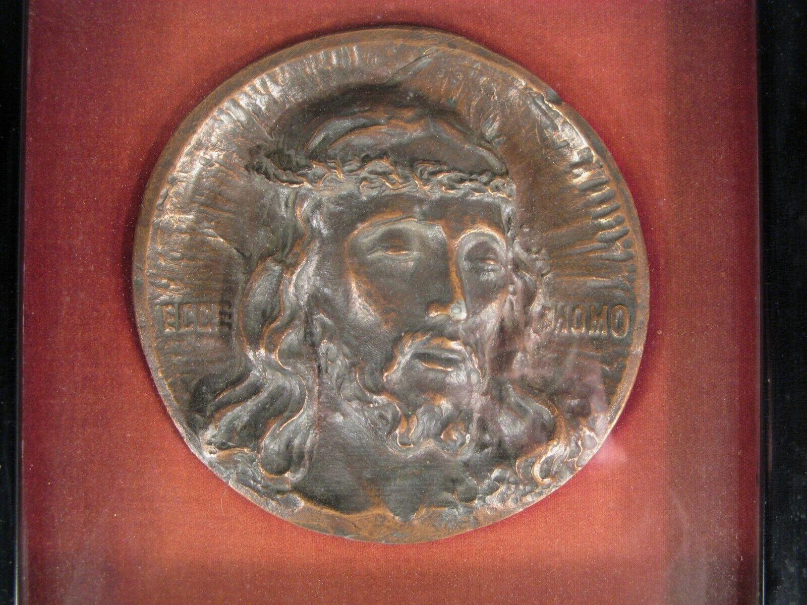 19th Century Antique Bronze Bas-Relief Sculpture 