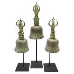 Antique Bronze Bells, Late 19th Century