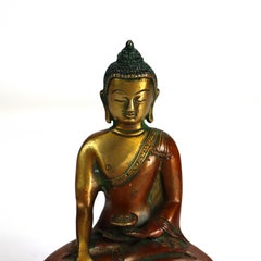 Antique Bronze Buddha Figure C1920