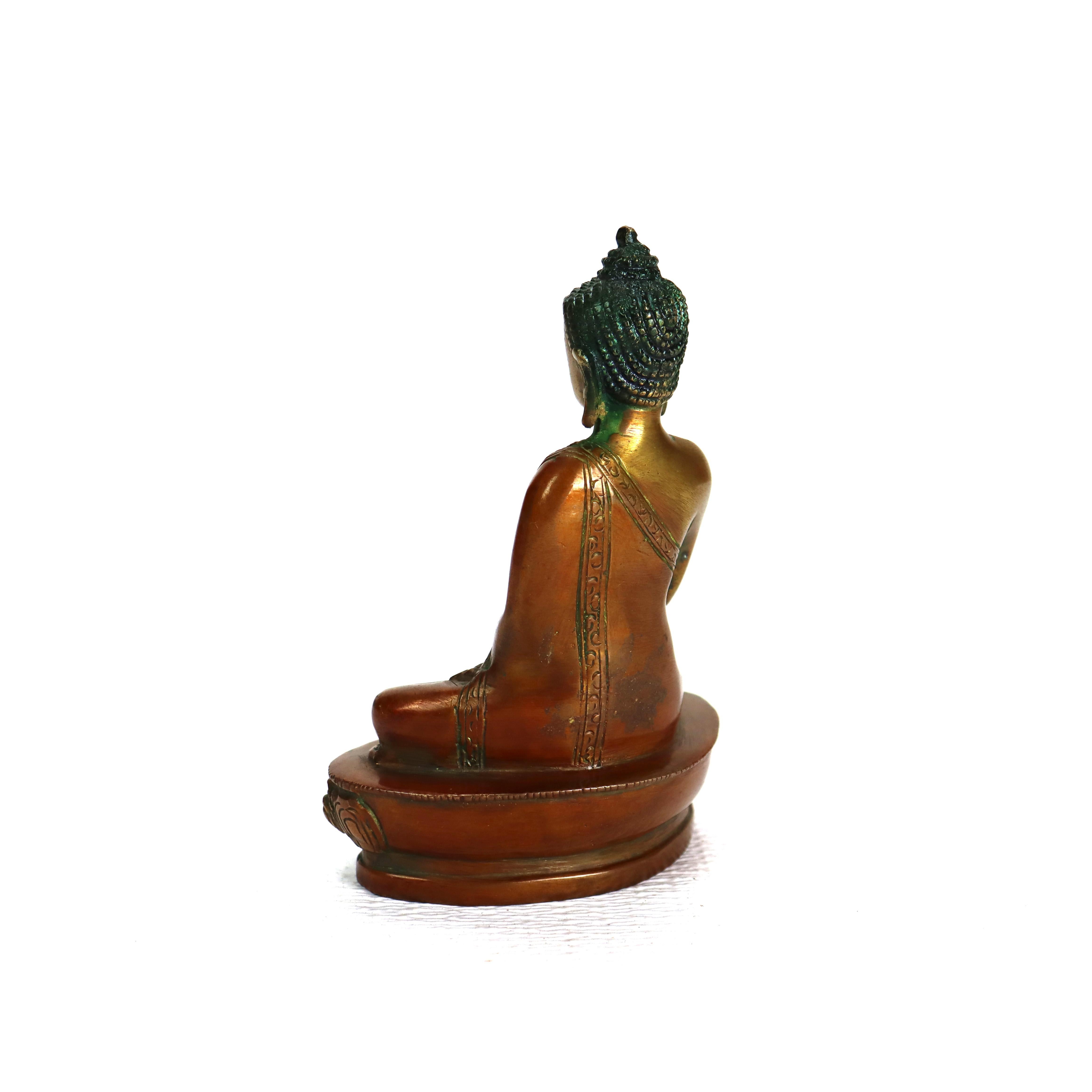 Bronzo Figura di Buddha in bronzo antico C1920 in vendita