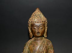 Antique Bronze Buddha Statue