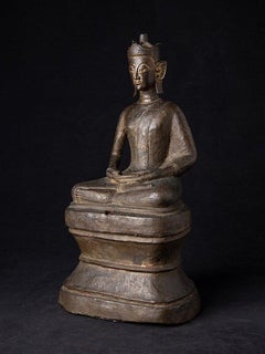 Antique Bronze Burmese Buddha from Burma