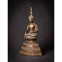 Antique Bronze Burmese Buddha Statue from Burma
