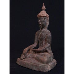 Antique Bronze Burmese Inwa Buddha from Burma