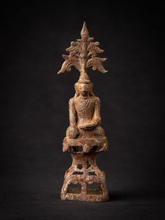 Antique Bronze Burmese Shan Buddha from Burma