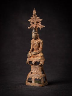 Antique Bronze Burmese Shan Buddha from Burma