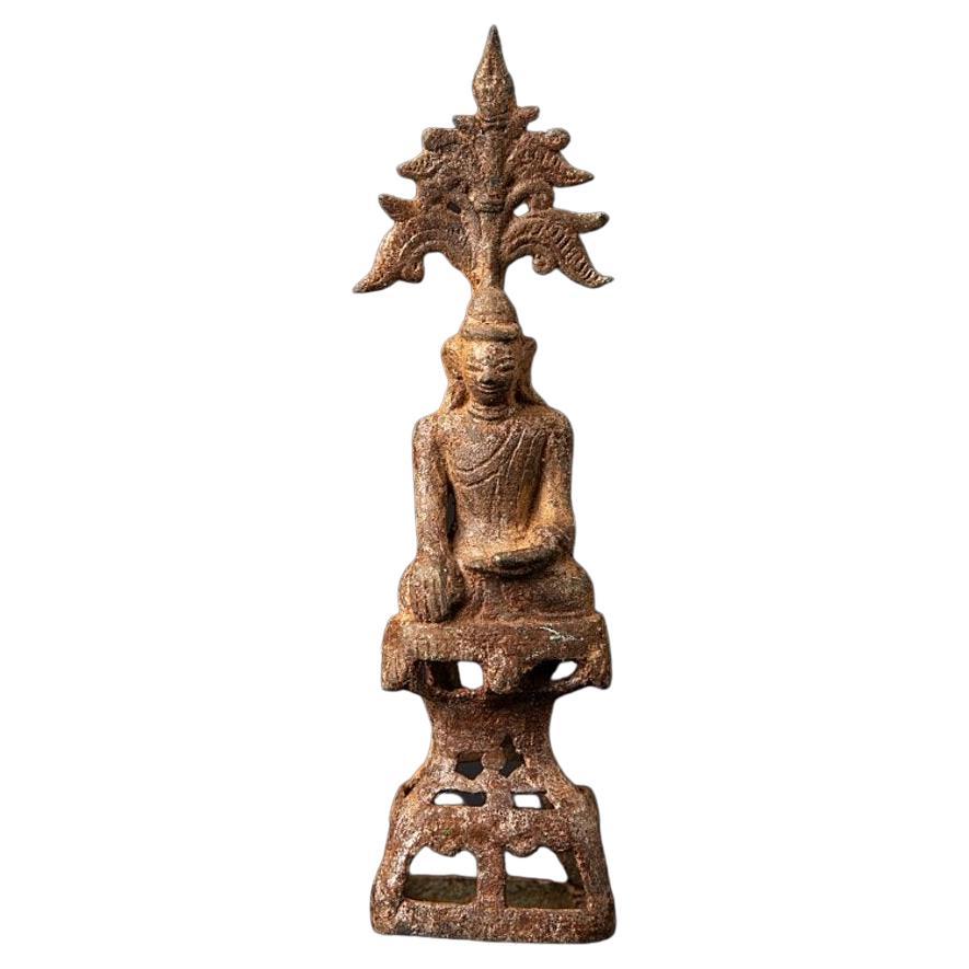 Antique Bronze Burmese Shan Buddha from Burma For Sale