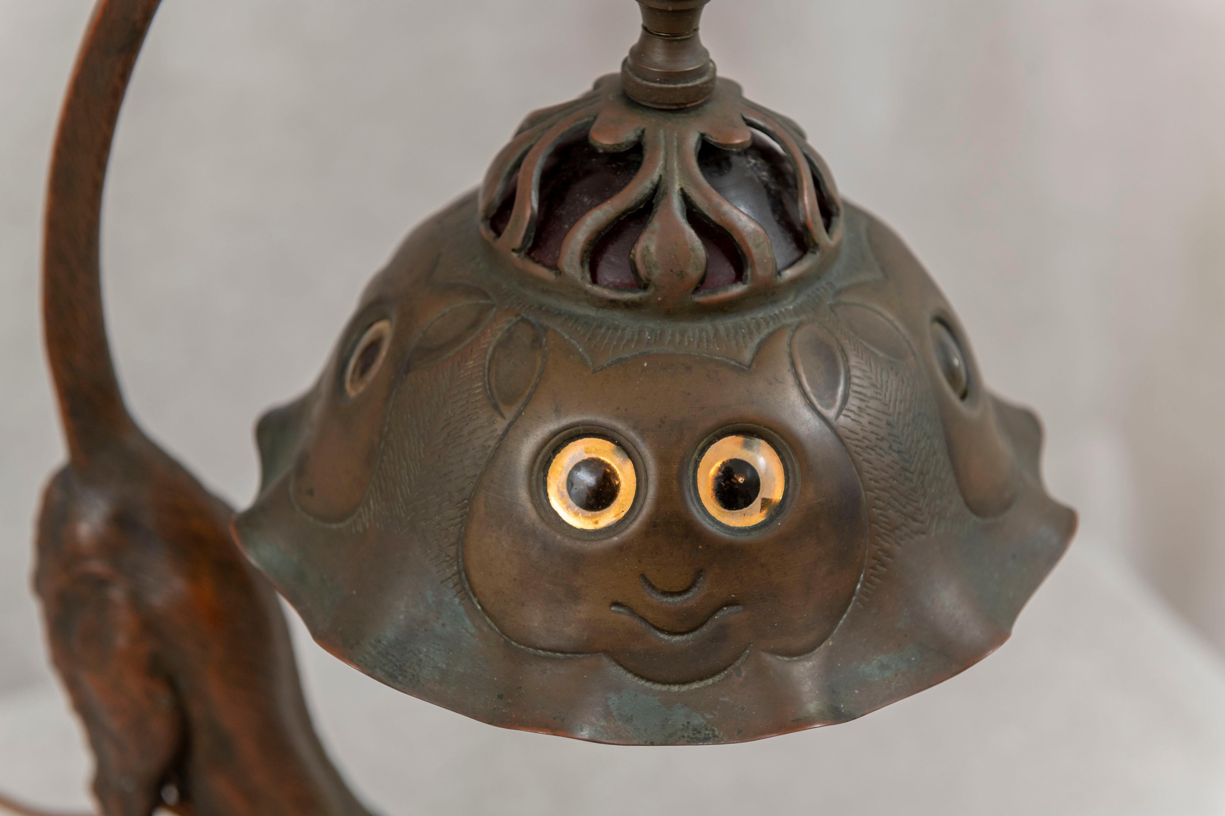 cat lamp vintage