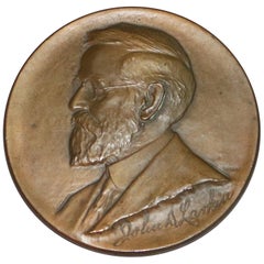 Bronze-Gedenkstein zum 50. Jahrestag John Larkin aus Buffalo:: NY:: um 1925