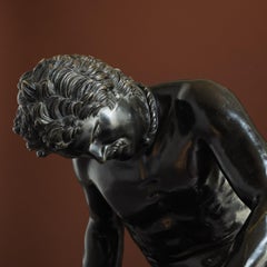 Antique Bronze Figure of The Dying Gaul
