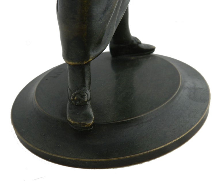 Antique Bronze Figure Statue French Late 19th Century Free Shipping For