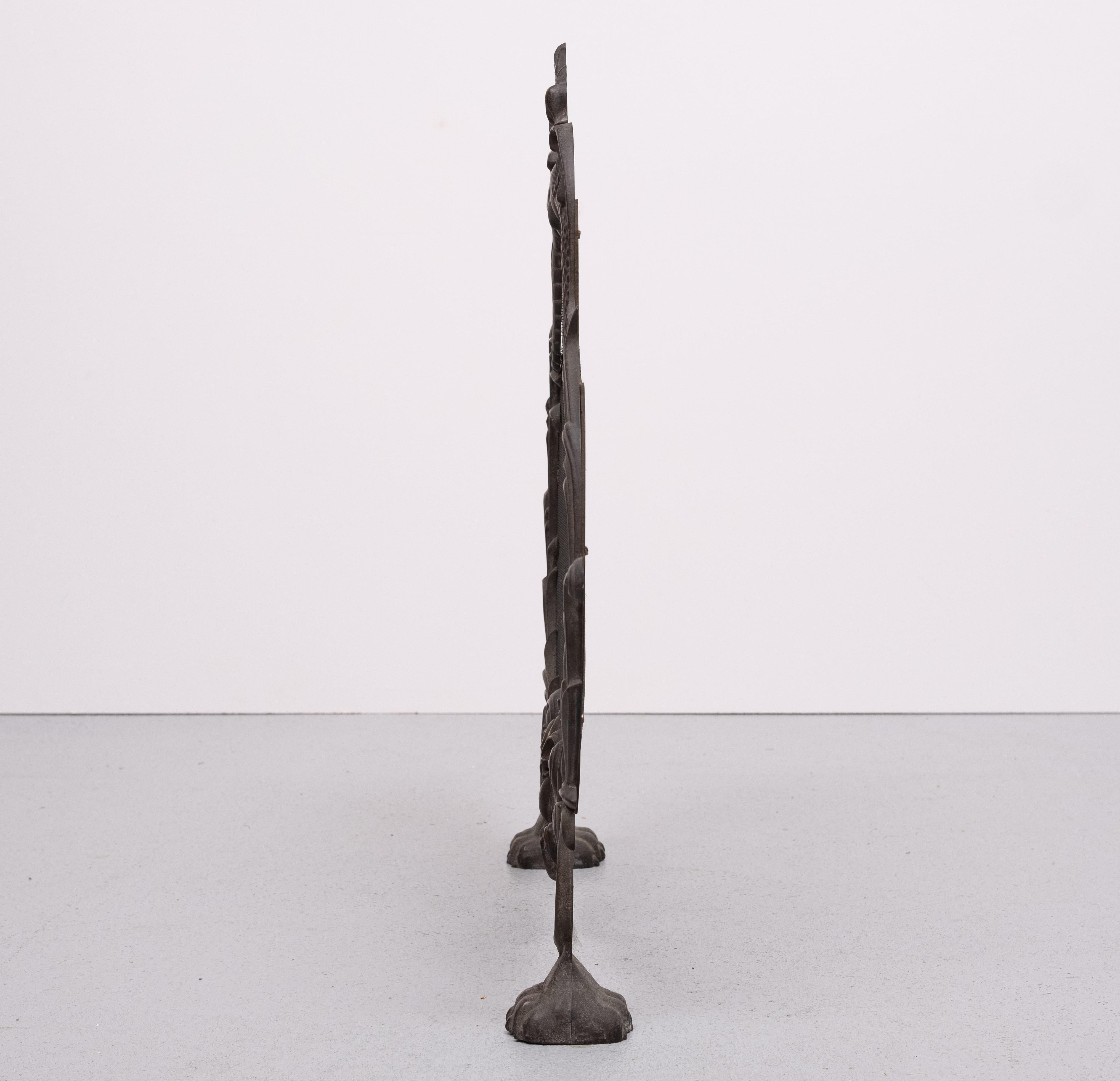 Parafuoco antico in bronzo del 1880, Inghilterra in vendita 2