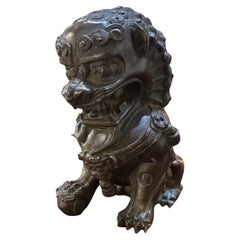Antiker Bronze Foo Hund