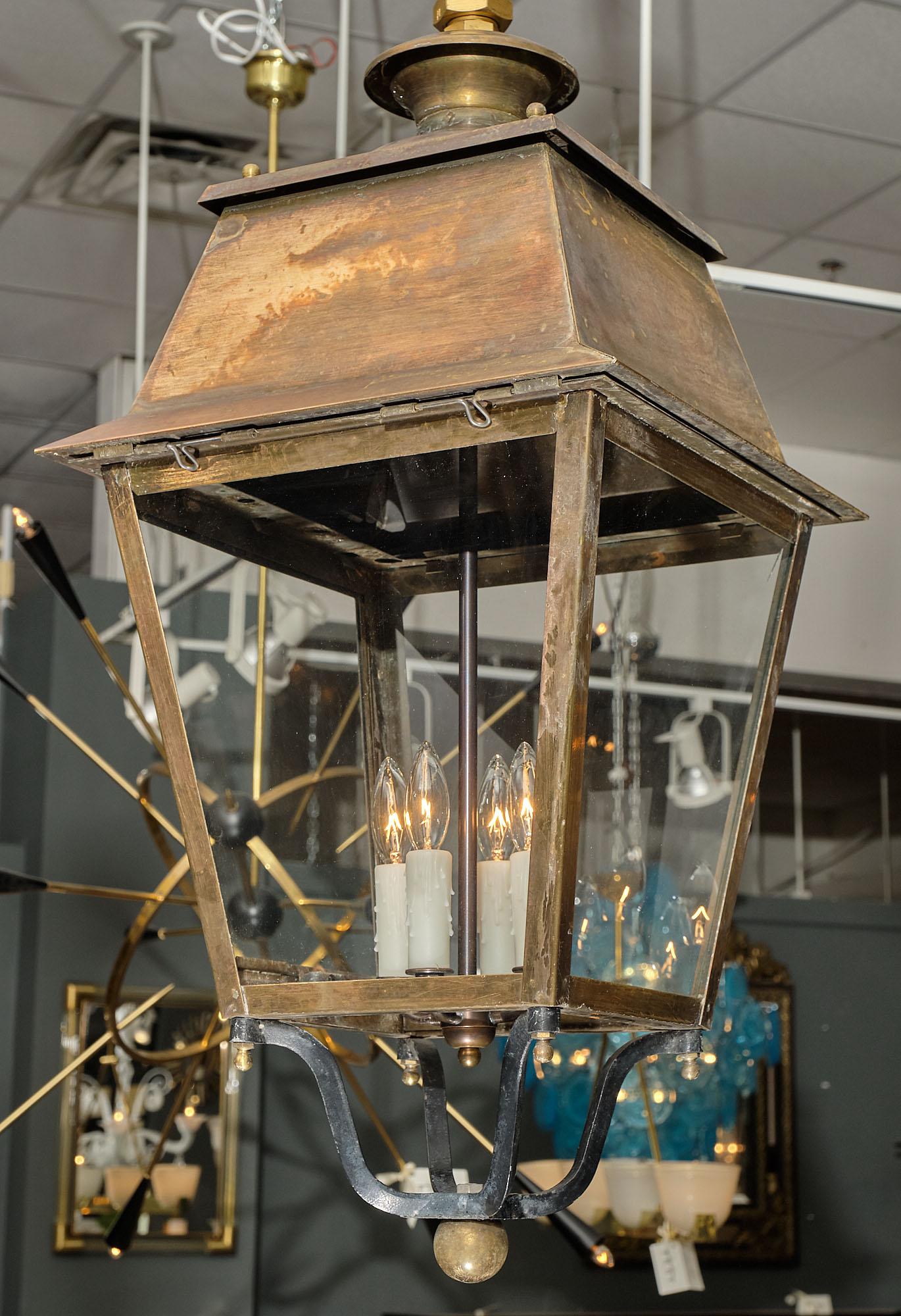 antique french lantern