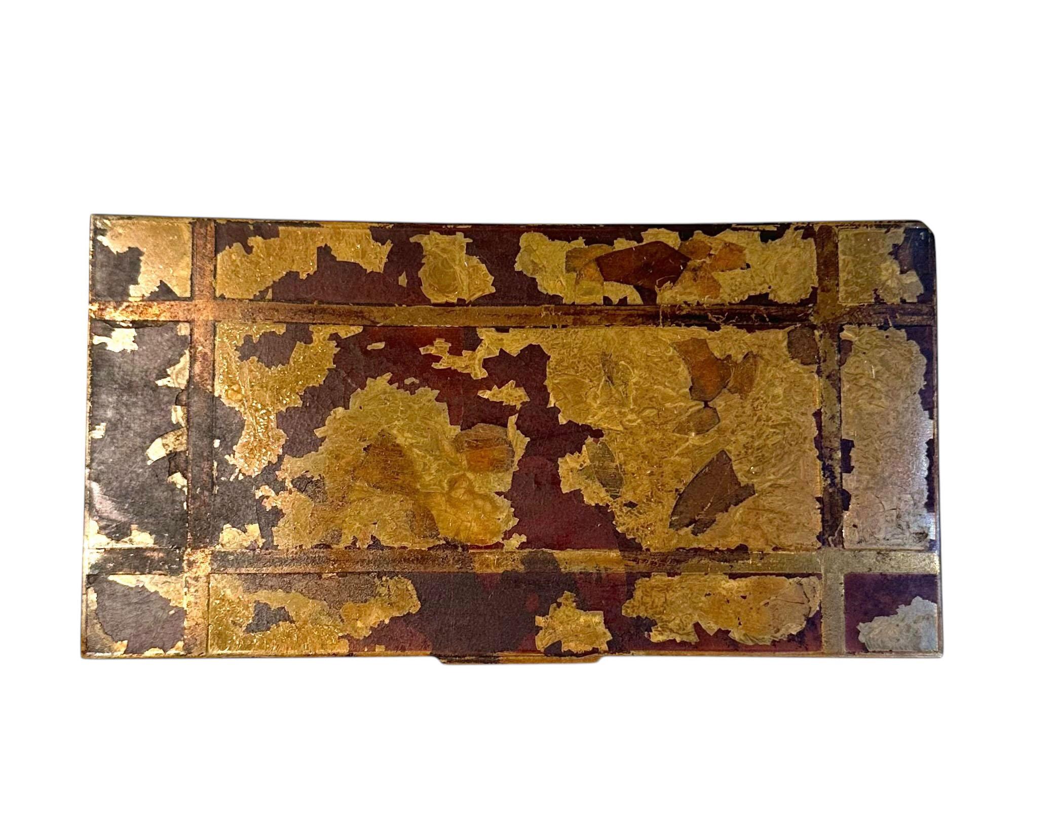 Caja Alemana de Bronce Antiguo en venta 2