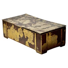 Caja Alemana de Bronce Antiguo