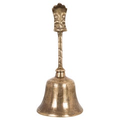 Antique Bronze Hand Bell, circa 1880-1920