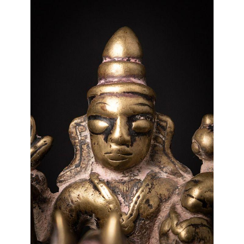 Antikes Bronzepferd mit Reiter aus Indien aus Indien im Angebot 5
