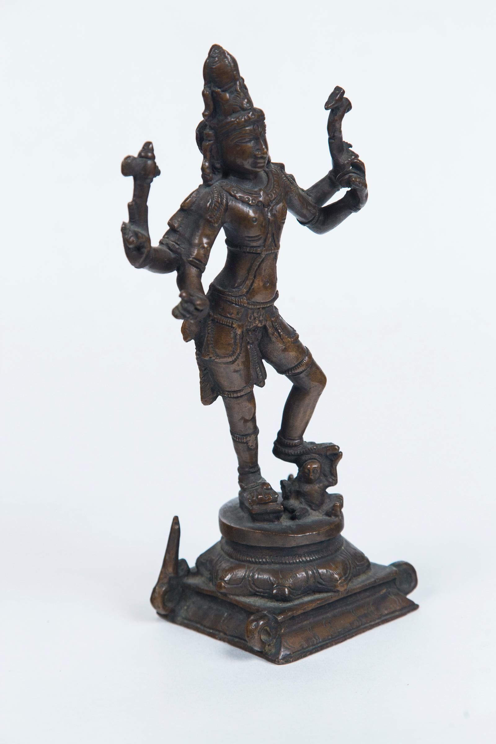 bronze shiva statue