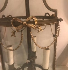 Antique Bronze Lantern Light Fixture
