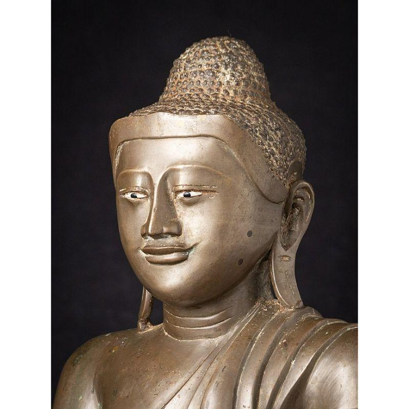 Antique Bronze Mandalay Buddha from Burma 1