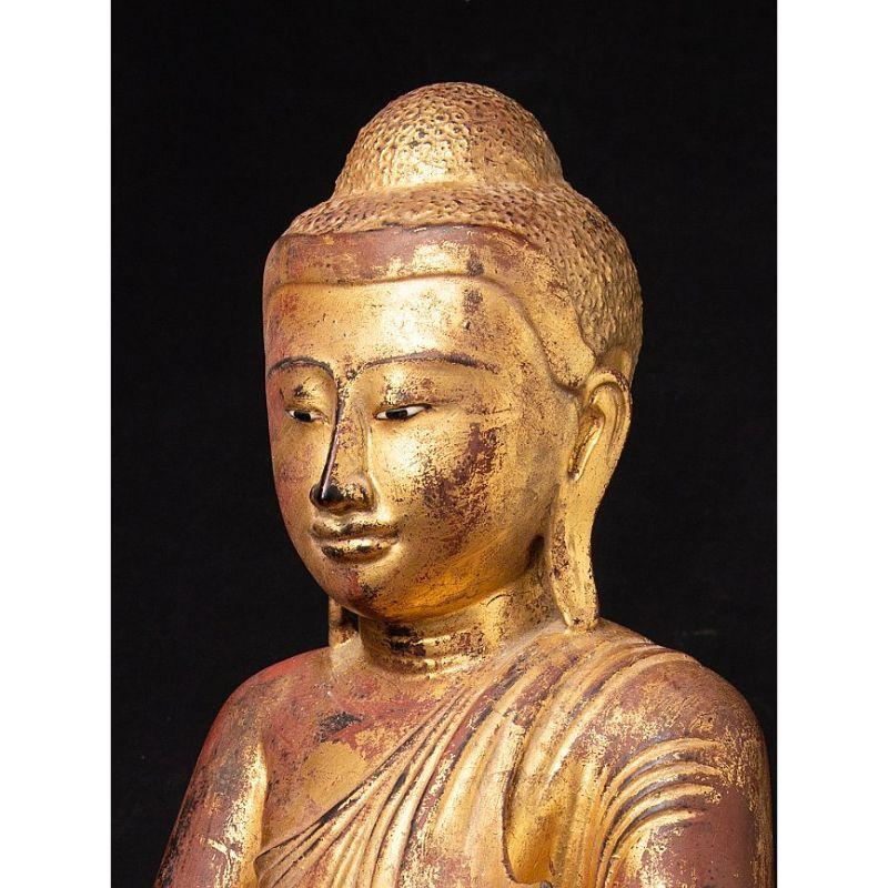 Burmese Antique bronze Mandalay Buddha statue from Burma  Original Buddhas For Sale