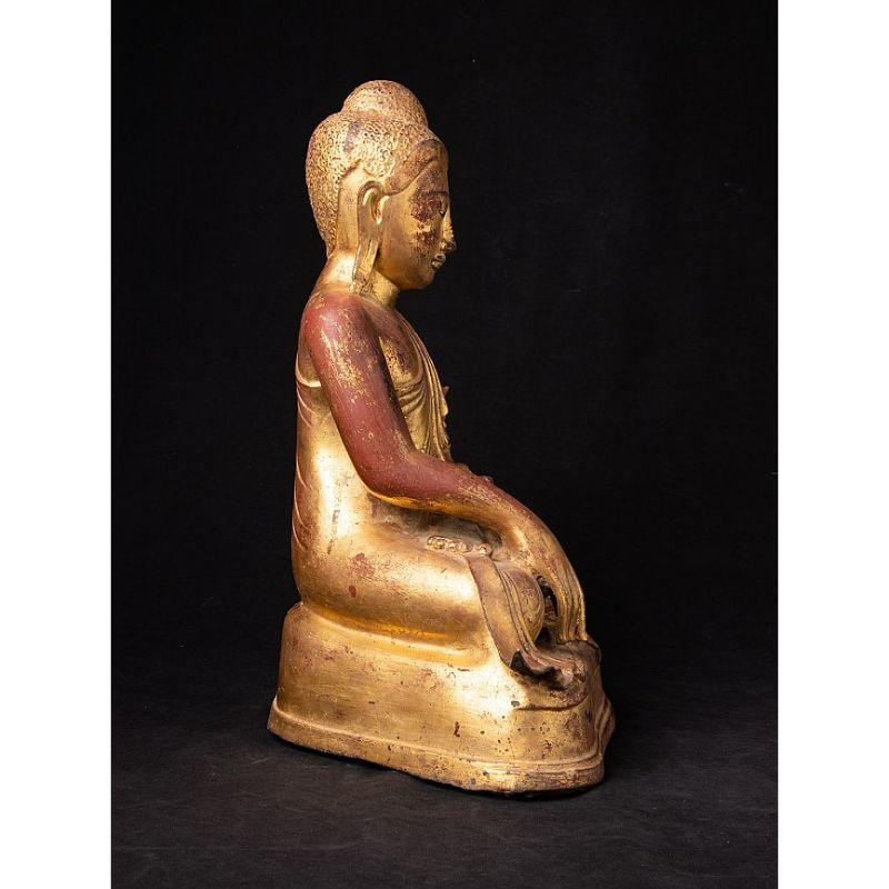 Bronze Antique bronze Mandalay Buddha statue from Burma  Original Buddhas For Sale