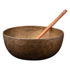 Antique bronze Nepali Singing bowl from Nepal