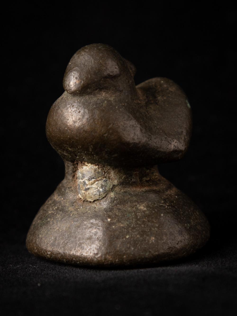 Antique bronze Opium Weight  2