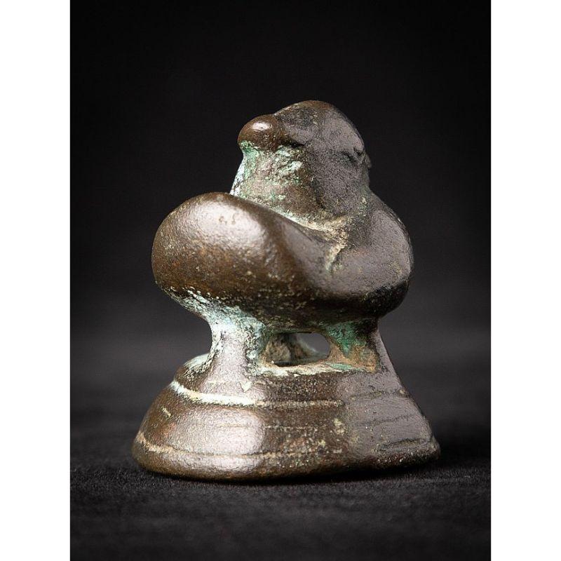 Antique Bronze Opium Weight from Burma For Sale 5