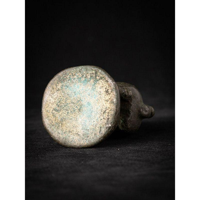 Antique Bronze Opium Weight from Burma For Sale 5