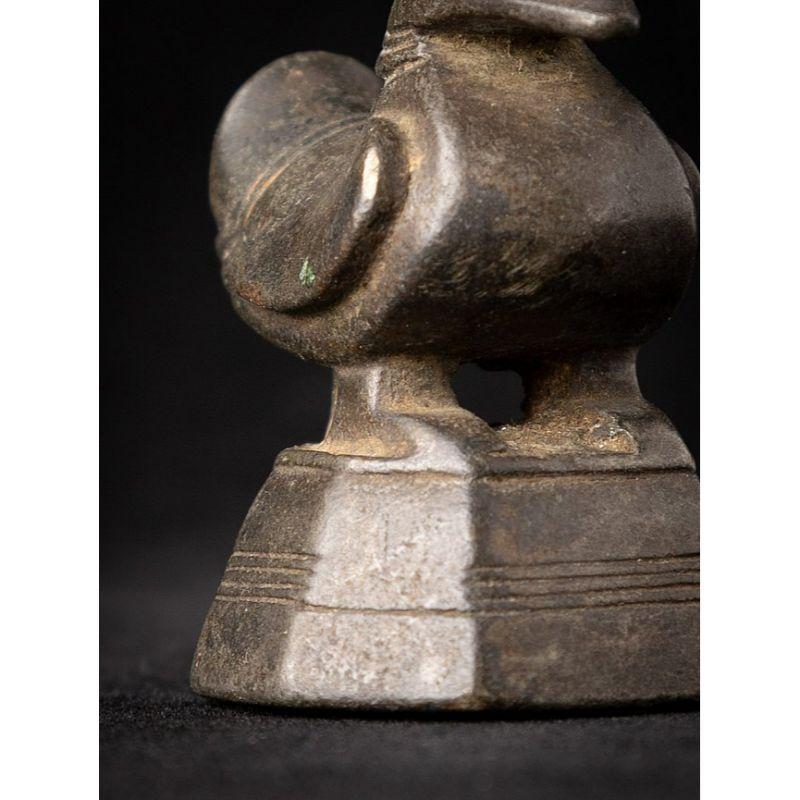 Antique bronze Opium weight from Burma 4