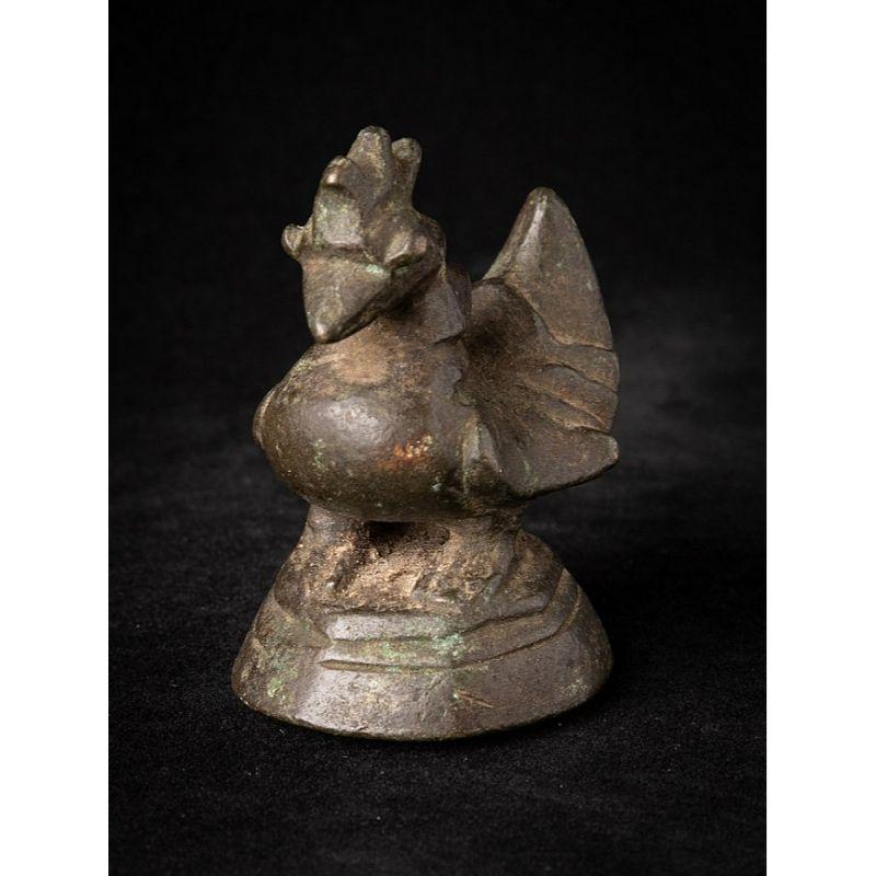 Antique bronze Opium weight from Burma For Sale 4